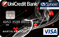 Kreditná karta VISA Classic Sphere od UniCredit Bank