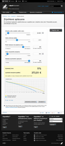 Tatra banka Kalkulačka Zrýchlené splácanie hypotéky